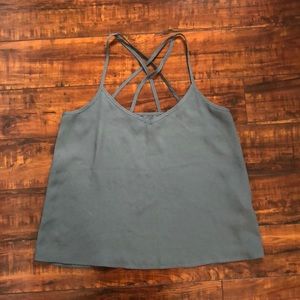Strappy back tank